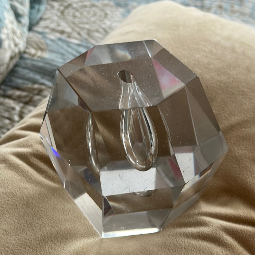 Crystal vase